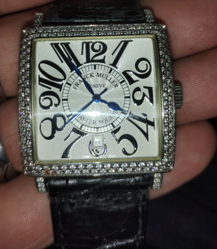 frank muller geneve master square watch