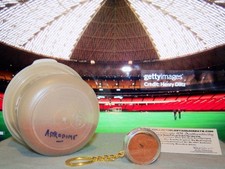 ⚾ASTRODOME USED DIRT KEYRING Houston Astros Oilers 2017 Series Minute Maid Park⚾