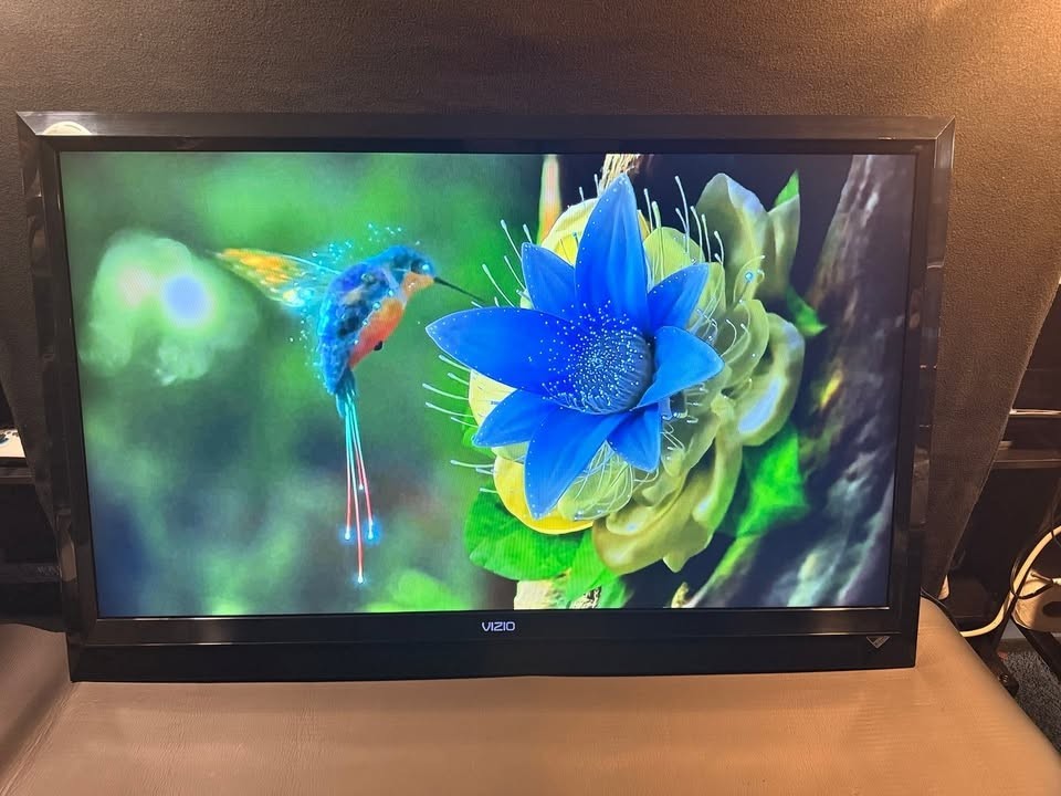 Vizio E472VLE 47in 1080p Smart TV Tested No Stand