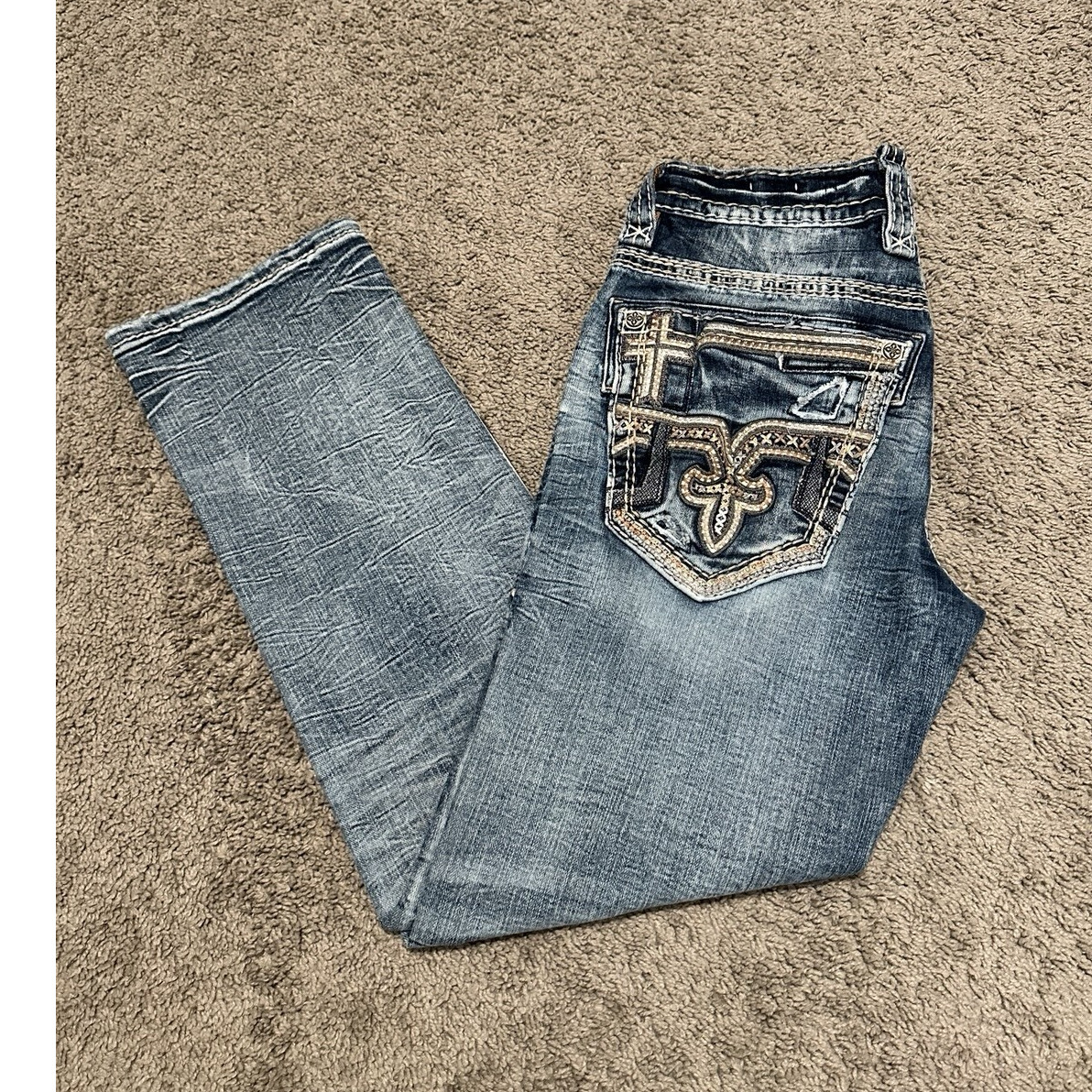 Men 30x30  Medium Wash Denim