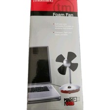 Ventilateur en mousse USB compact léger et facile à transporter, idéal pour les postes de travail de bureau. 