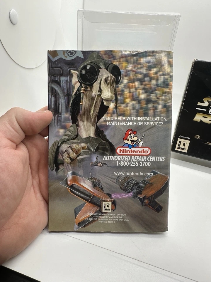 Star Wars Episode 1 One Racer Nintendo 64 N64 Complete In Box CIB - Image 3 of 4