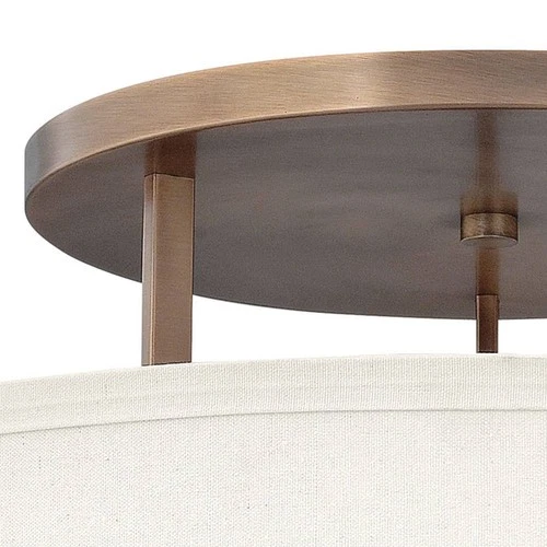 Hinkley Hampton 26" Wide Brushed Bronze Ceiling Light - Picture 6 of 6