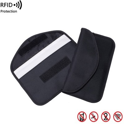 2 Pack Faraday Bag Cell Phone Wallet Blocker Radiation Signal Shielding Case