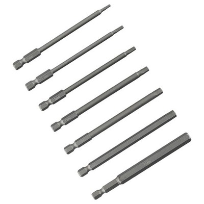 Hex-Bit Schraubenzieher Set 1/4 Zoll Schaft Magnetisch Metrisch S2-Stahl
