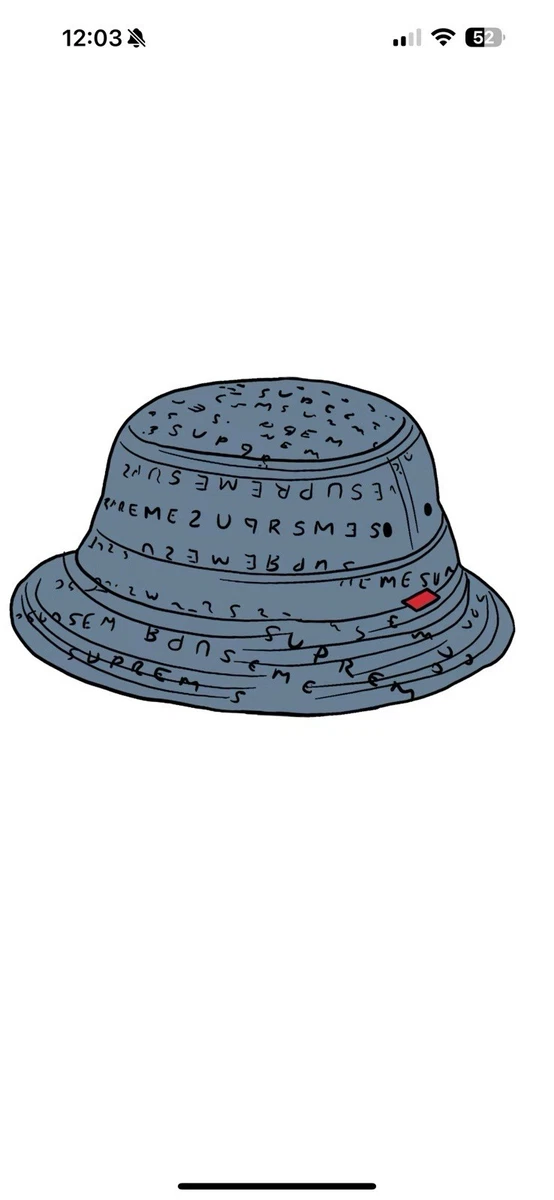 Supreme Men's Blue Bucket Hats for sale | eBay
