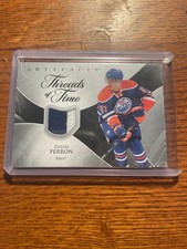 23-24 Artifacts Hockey David Perron Threads Of Time Oilers