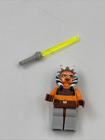 LEGO Star Wars Ahsoka Tano Minifigure Jedi Tube Top sw0192 7680 7675 8098 8037
