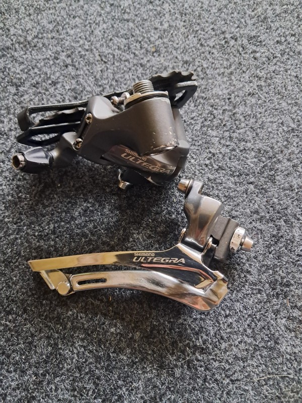 shimano ultegra front and rear changers 6700