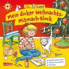 Conni Gelbe Reihe (Beschäftigungsbuch): Mein dicker Weihnachts-Mitmach-Block: Ma