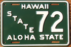 Item photo. Show Listing Details page. Listing 1961 Hawaii Motorcycle License Plate Number Tag
