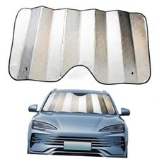1 PC Car Windshield Cover, Foldable Sunshade for Front Window, Reflective Heat