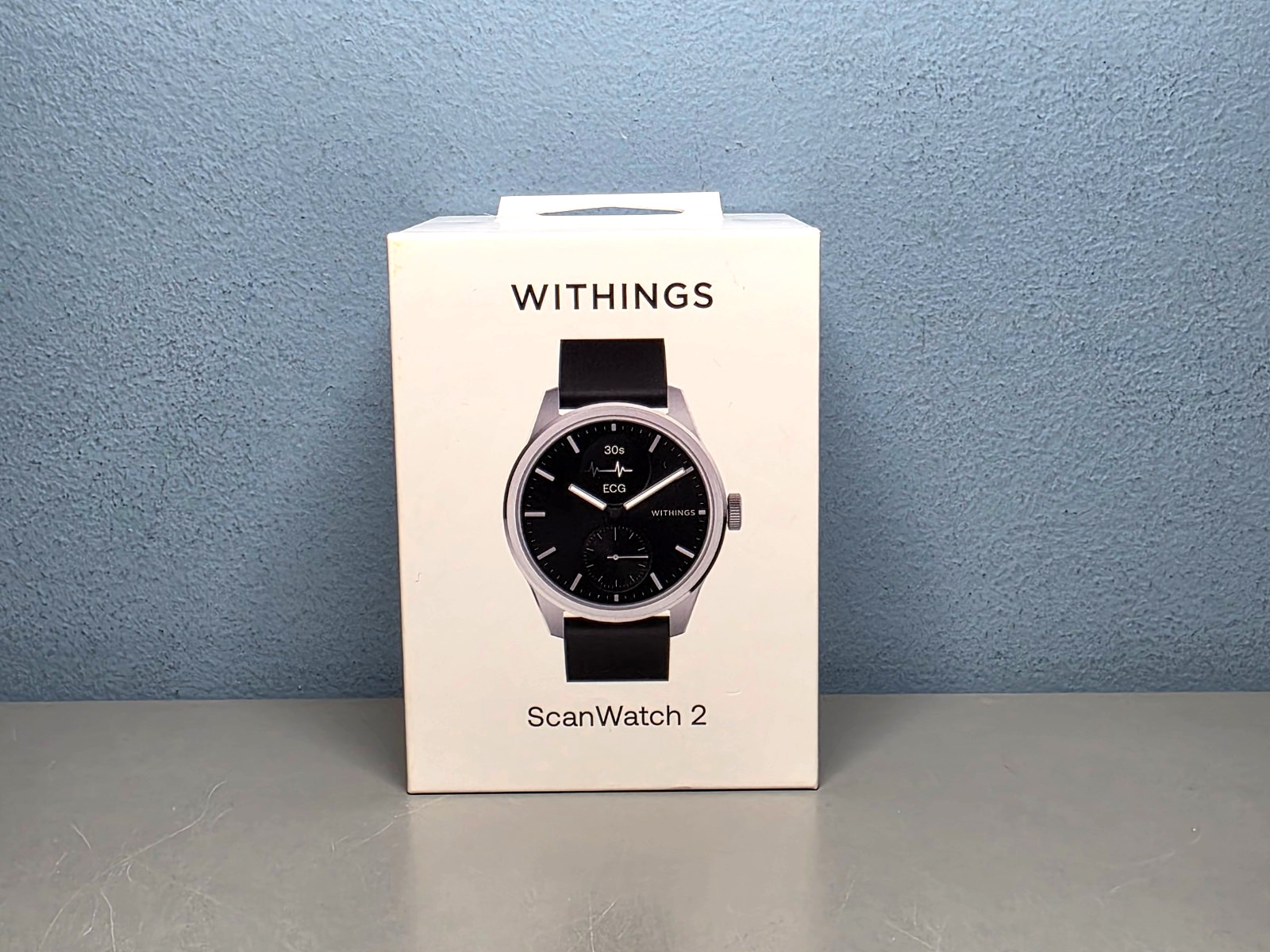 Withings Scan Watch 2 Heart Health Hybrid Smartwatch iOs & Android- New & Sealed