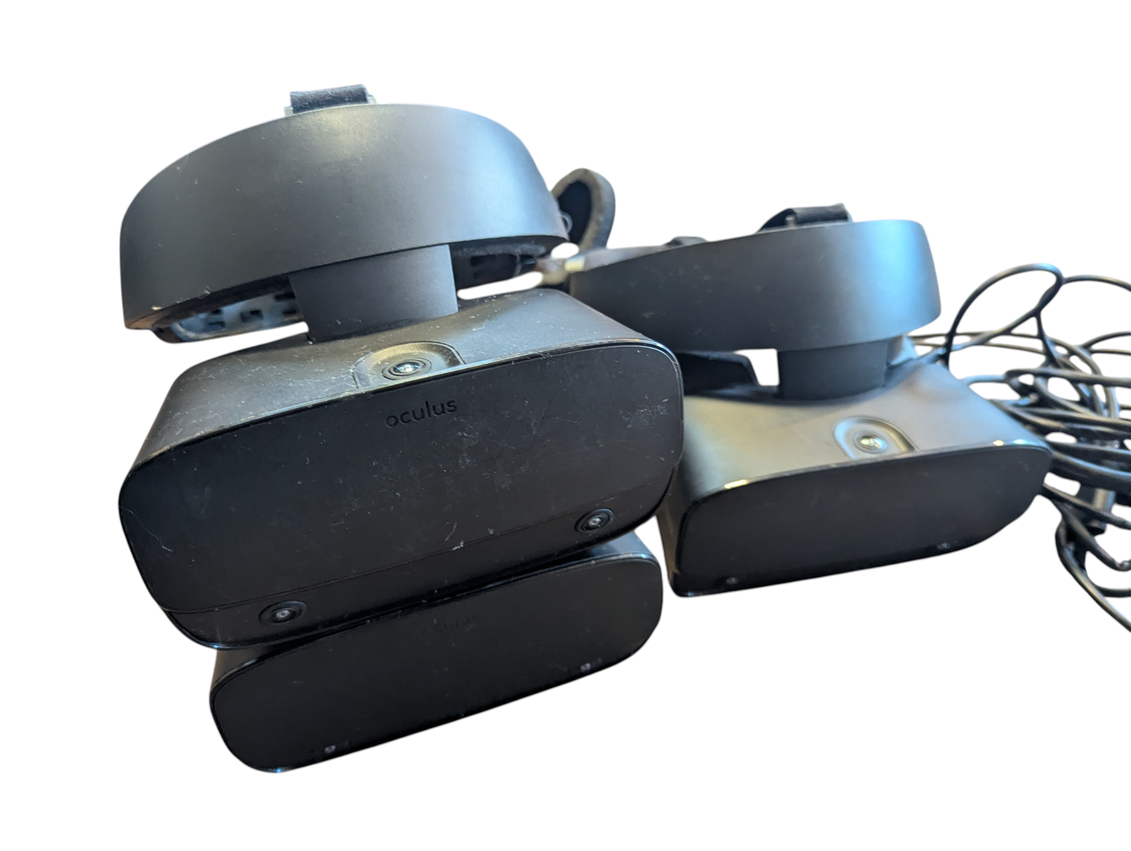 Okulus Rift Ebay Oculus Rift S VR Headset Lot of 3 For Parts/Repair 1 Cable No Box | eBay