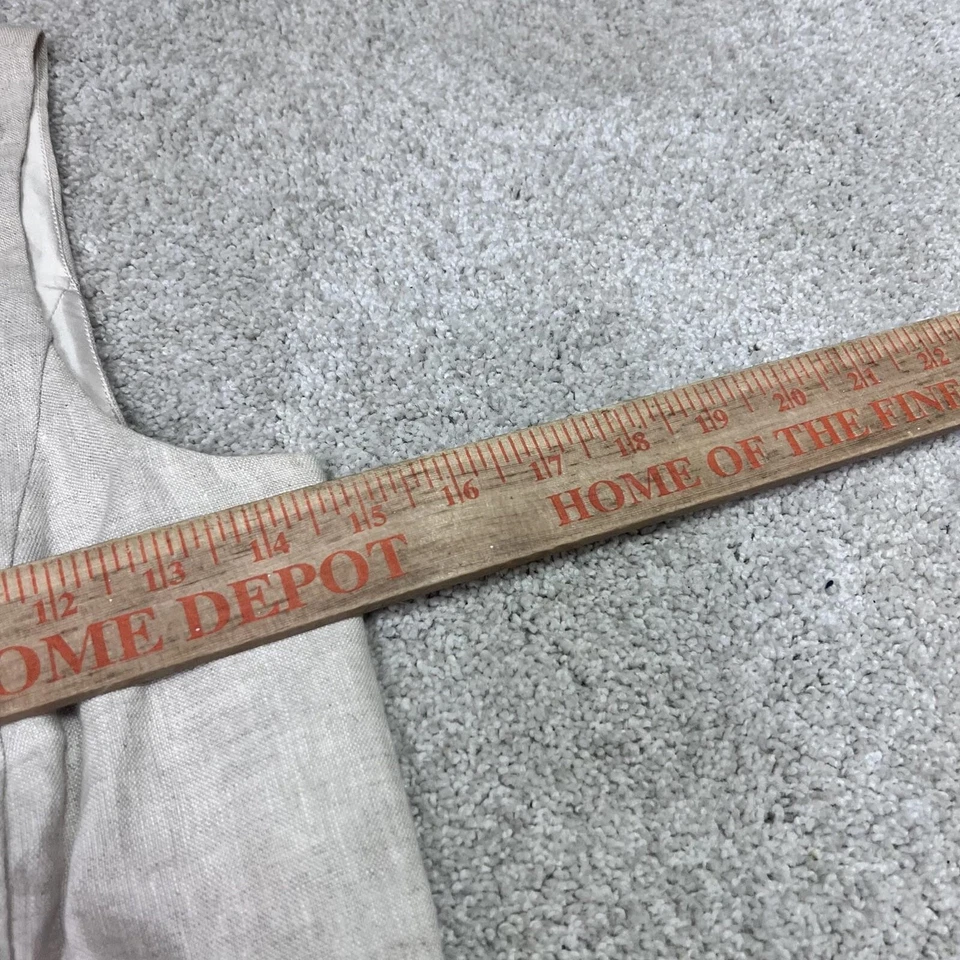 Kensie Dress Women’s Beige Sleeveless Size Small NWT 100% Linen - Image 3 of 4