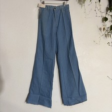 NWT Vintage Brittania Bell Bottom Flare Denim Jeans SZ 29 Long