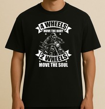 Biker Lifestyle Motorbike Quote Motorcycle Rider Men Women T-Shirt