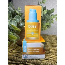 Bliss Bright Idea Vitamin C Tri Peptide Brightening Serum Moisturizer Set