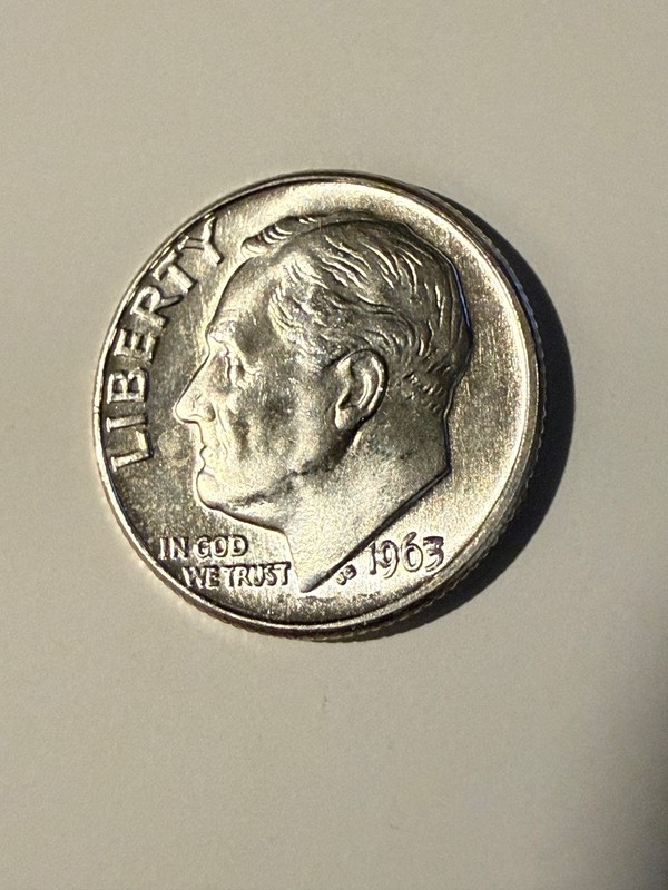 1963 Dime 90% Silver