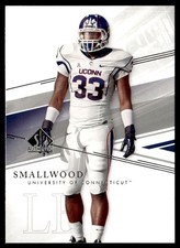 2014 SP Authentic Yawin Smallwood Rookie Connecticut Huskies #58