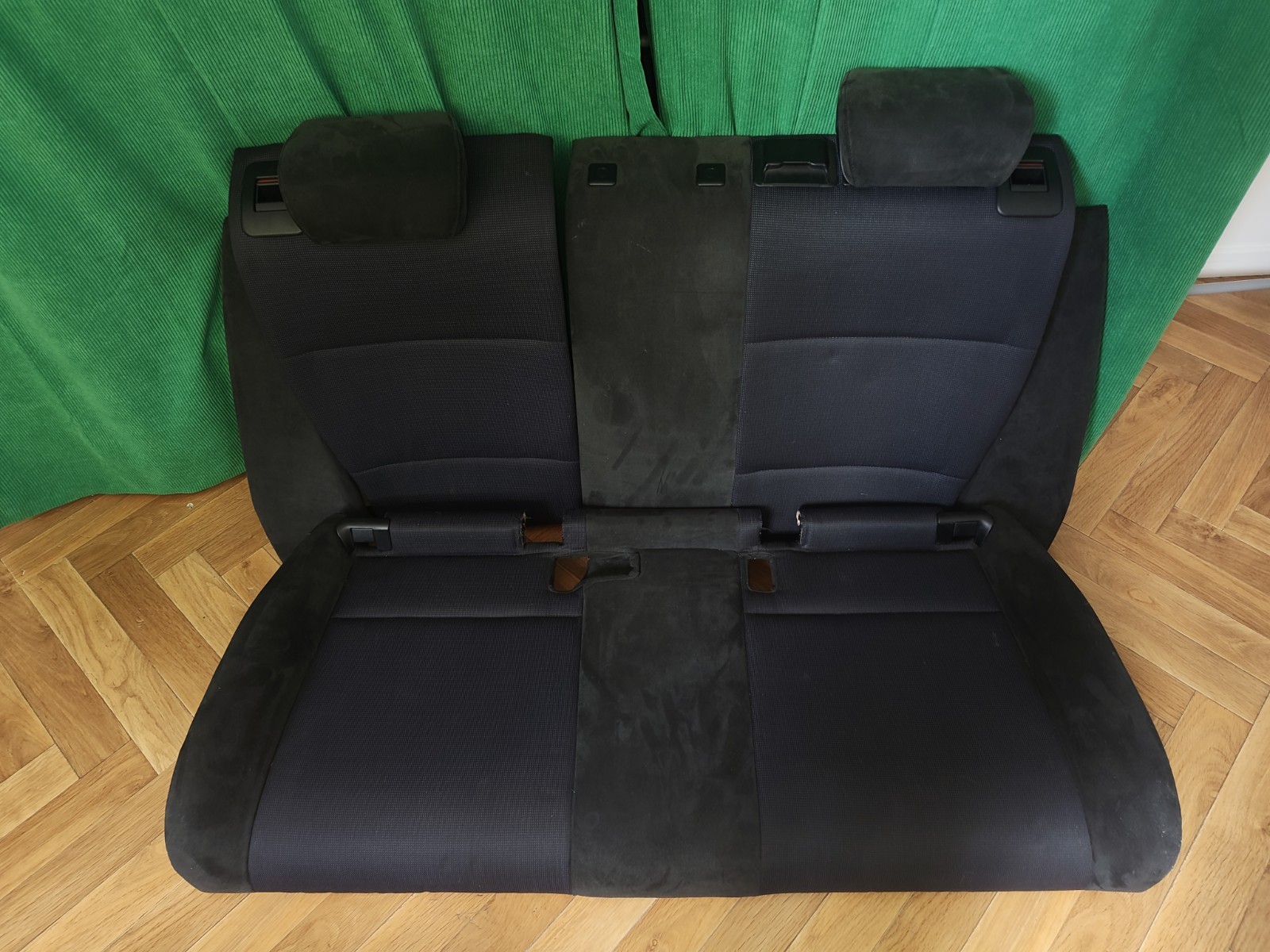 Banquette arrière BMW E46 Compact en similicuir noir de qualité supérieure