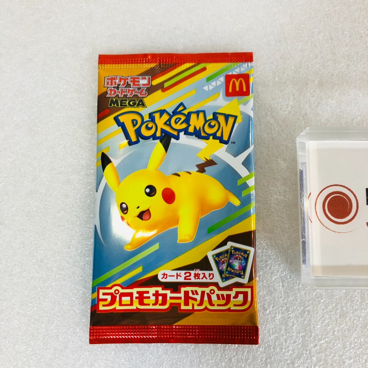 Pokemon Card MEGA McDonald Promo Pack 2025 Pikachu 020/M-P +