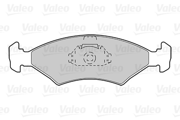 Plaquettes de frein VALEO 301212 pour éliminer bruits et vibrations