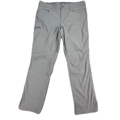 Eddie Bauer Pants Mens 38x32 Gray Rainer Guide Hiking Outdoor Performance