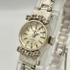 SEIKO 11-0320 Ladies Hand-Wound Watch Women's Vintage Analog From Japan