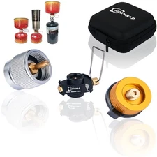 Gas Refill Adapter Butane Refill Adapter Save More Money Isobutane Fuel Canis...