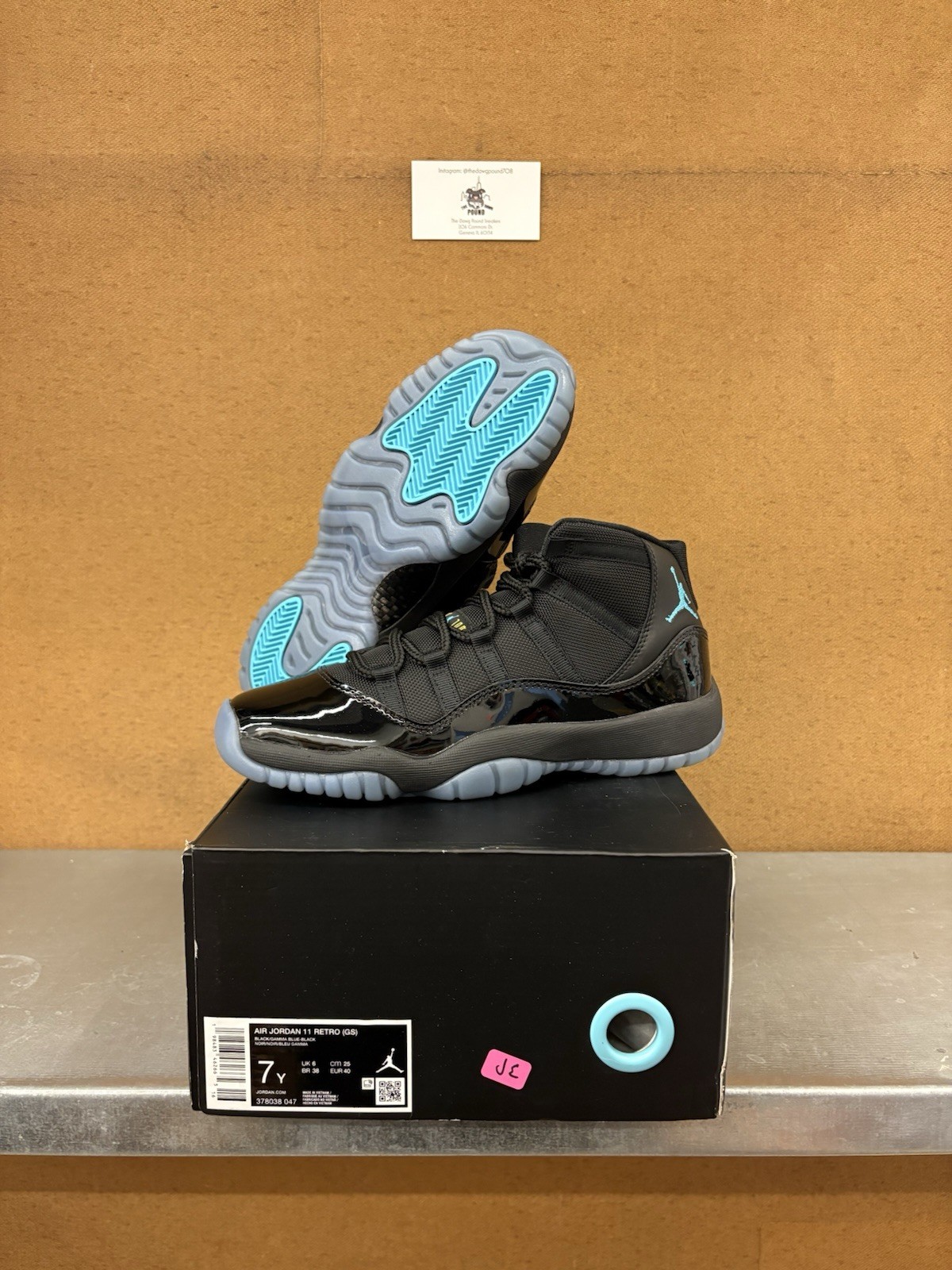 Nike Jordan 11 Retro Gamma Blue 2025 (GS) - 378038-047 - Size 7Y