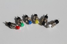 Miniatur-Taster Drucktaster Schließer EIN, Farbe wählbar