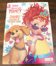 New FANCY NANCY COLORING  ACTIVITY BOOK Disney Junior Games Art Word Search