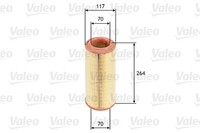 Luftfilter Valeo 585626 Filtereinsatz FüR Audi VW Seat A2 Classic Lupo Arosa 6X1