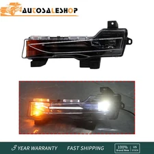 Fit For 2017-2023 Tesla Model 3 Y Fog Light Lamp LED DRL Left Driver Side 1pcs