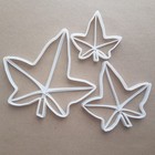 Ivy Leaf Ivies Plant Shape Cookie Cutter Dough Biscuit Pastry Fondant Sharp