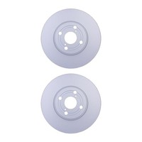 2 Bremsscheiben AußEnbelüFtet Ø 55 Mm 25 Mm Hella FüR U.A. Toyota Corolla
