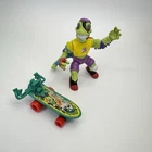 1990 Playmates TMNT Mondo Gecko Vintage 100% Complete Action Figure