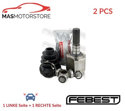GELENK ANTRIEBSWELLE PAAR TRANSMISSION SIDED VORNE FEBEST 3011-001 2PCS V NEU