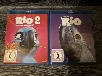Rio 1 & 2 Blu Ray Neu