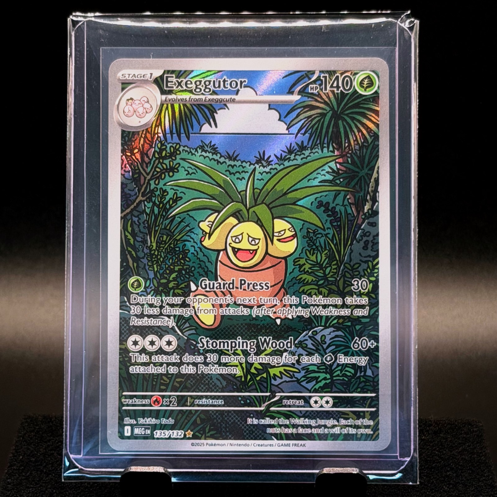 Exeggutor Mega Evolution #135 Pokemon Holo ultra_rare NM