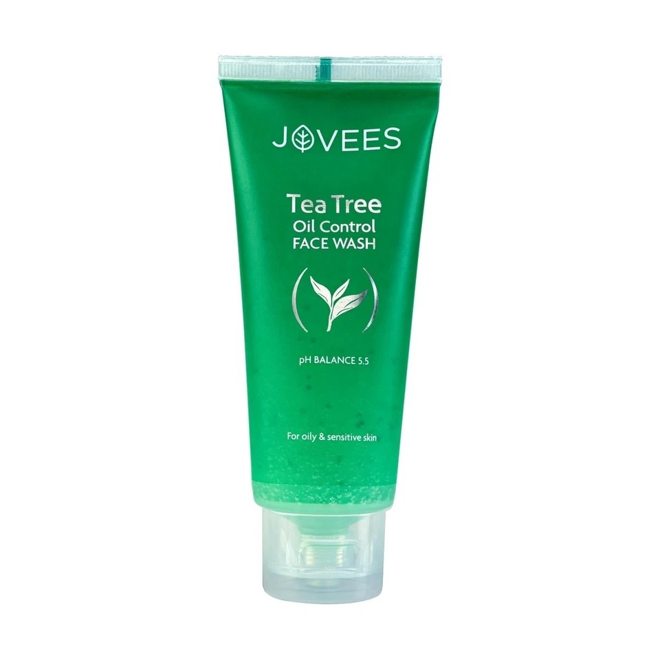 Jovees Herbal Tea Tree Oil Control Face Wash For Hydrates Skin 50ml - Image 4 of 4