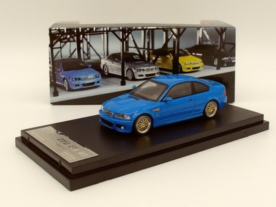 Stance Hunters 1:64 BMW E46 M3 Blue with BBS rim STH074 *NEU & OVP*