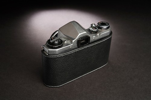 Funda protectora de cuero genuino con media cámara para cámara fotográfica Pentax SV S3 S2 - Imagen 13 de 22