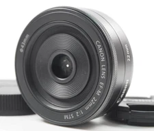 【Mint+++】Canon EF-M 22mm f/2 STM Lens for EOS M EF-M Mount Black