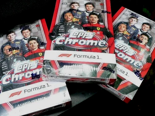 2022 Topps Chrome Formula 1 HOBBY LITE 3 BOX LOT - 3 Factory sealed LITE boxes