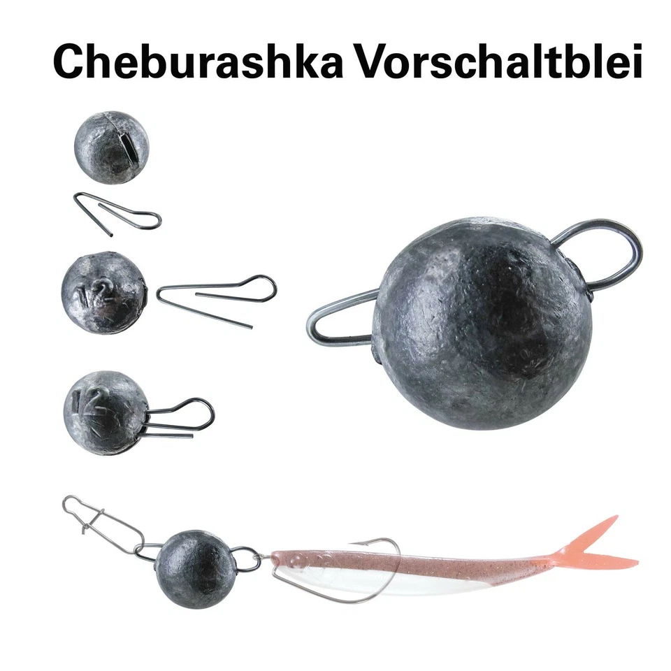 Jenzi Cheburashka Bleikopf System Köderfisch Gummifisch angeln - Bild 3 von 3