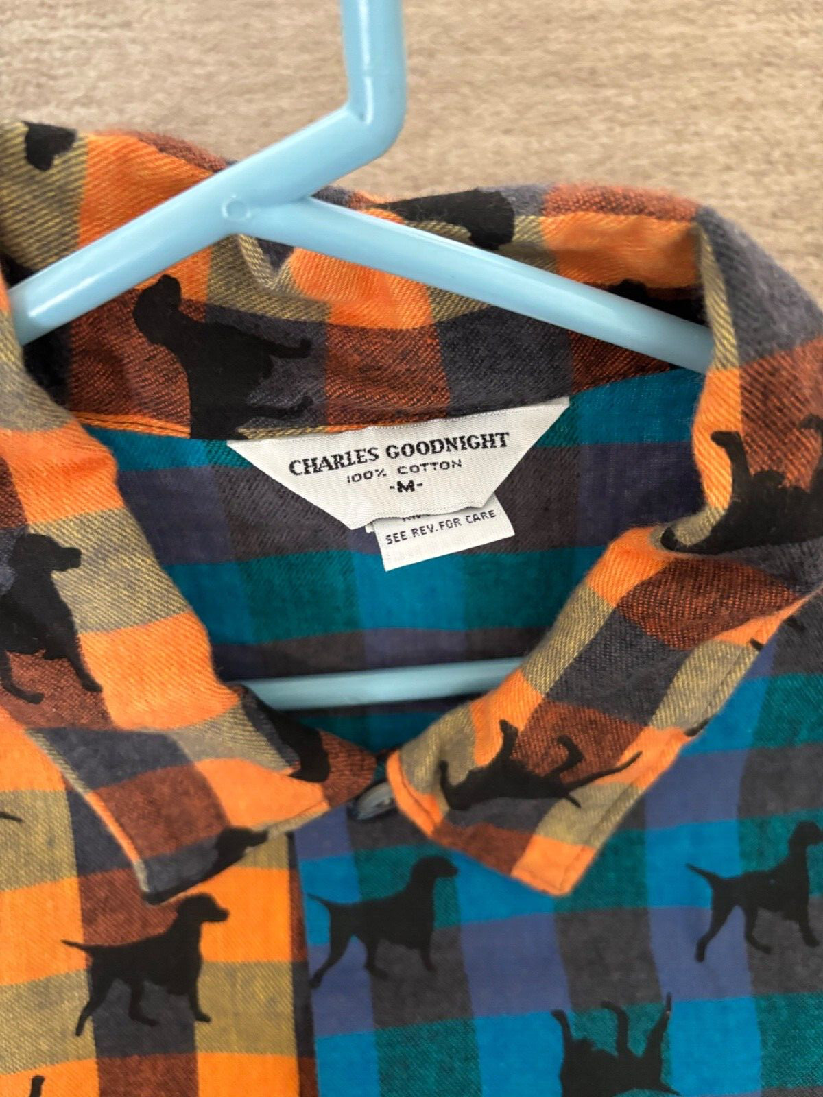 RARE | Charles Goodnight Flannel Pajamas Love Affair Crew Gift | Beatty, Benning image 5