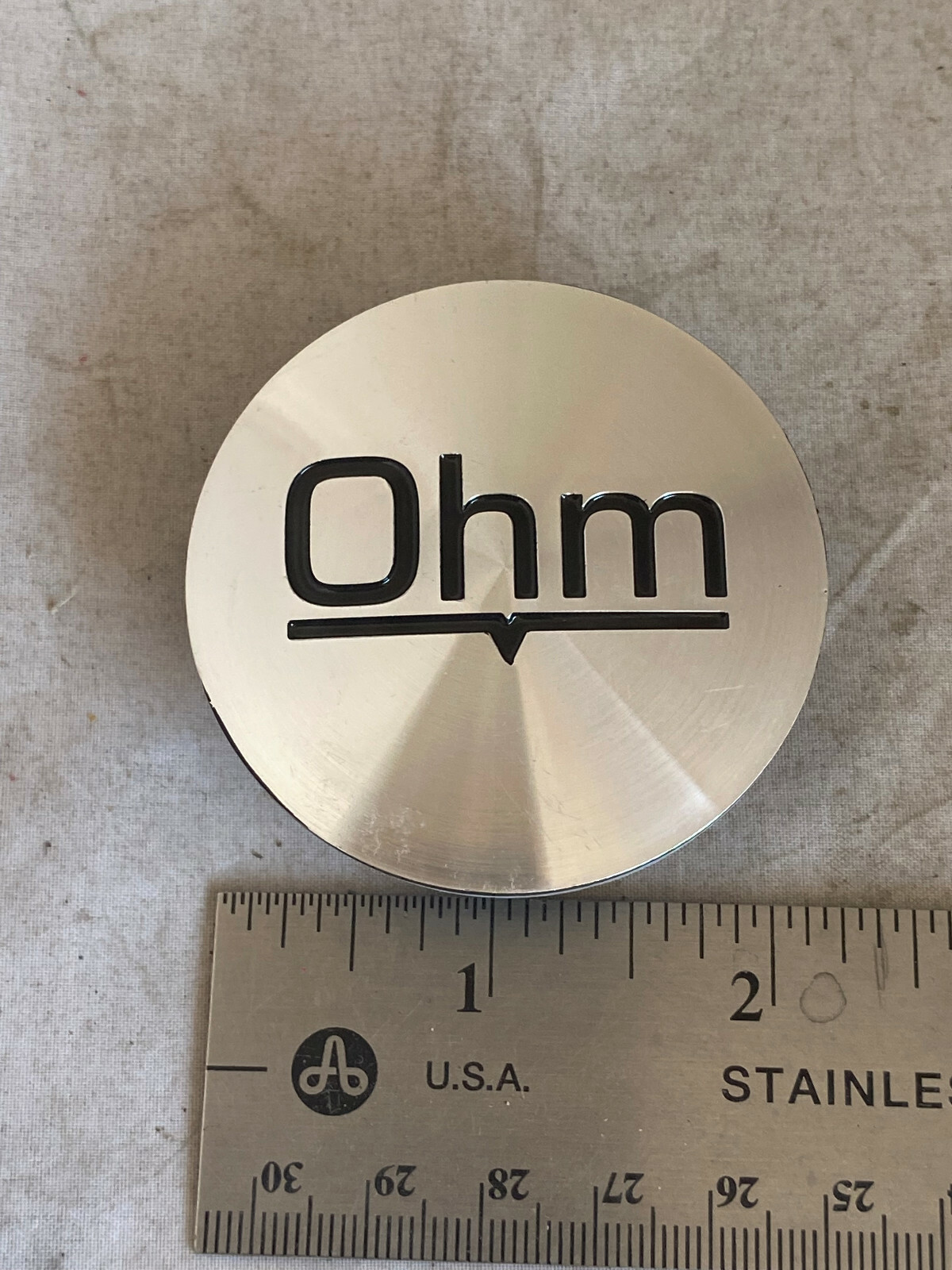 OHM Machined Custom Wheels Wheel Rim Hub Cover Center Cap PSC037-image