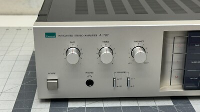 Sansui Integrated Stereo Amplifier A-707 Used to Work Now